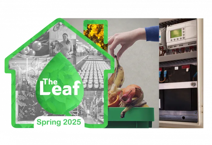 The Leaf - Drayton's Sustainability Blog - Issue 19 logo