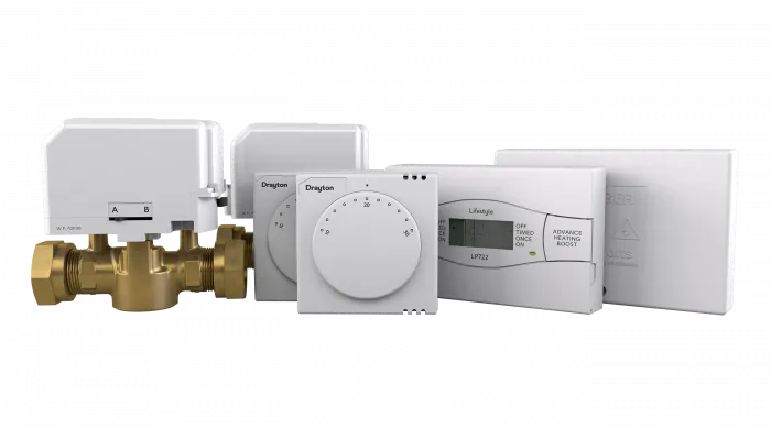 Drayton PBTE910 New build heating control pack featuring RTS1 and LP722