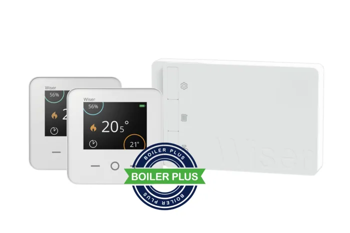 Wiser smart thermostat kit 3 HubR and 2 Room thermostats