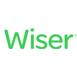 Wiser Logo (Green Text Version)
