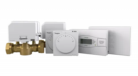 Drayton PBTE910 New build heating control pack featuring RTS1 and LP722