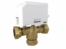 22mm Mid-Position Valve at an angle