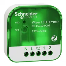 Wiser Micro Module Dimmer for LED lights - part of our Smart Home range - angled