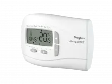 Digistat Lifestyle RFPT Angled - Wireless 3 channel Programmable Thermostat by Drayton