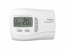 Digistat Lifestyle RFPT Front - Wireless 3 channel Programmable Thermostat by Drayton