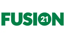 Logo for Fusion21 procurement framework - Drayton Controls works with Fusion21 to provide specification clients with complete Drayton heating controls solutions for new builds and social housing