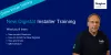 Digistat Eventbrite Banner with dates and an installer 