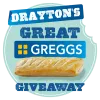 Drayton Great Greggs Giveaway Logo
