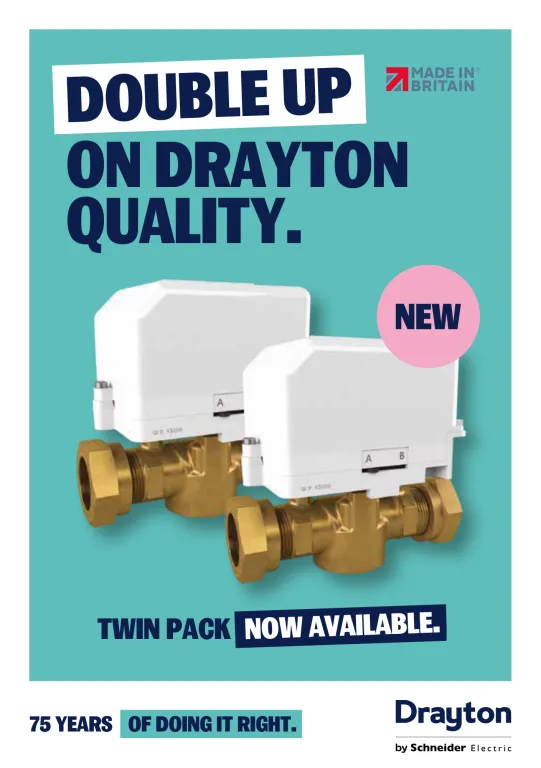 New Drayton Motorised Valve Twin Pack