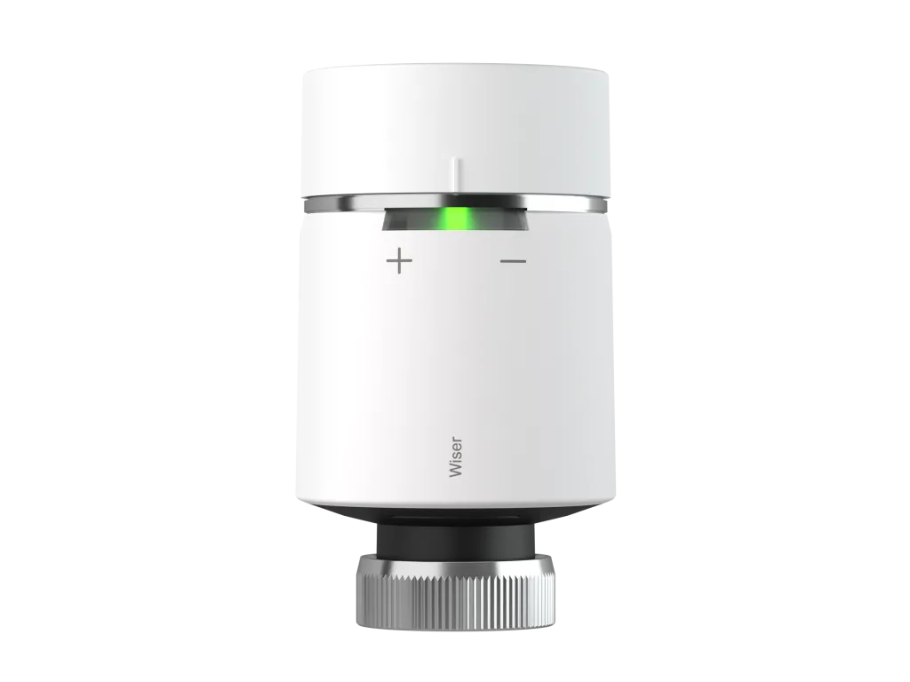 Wiser New and Upgraded Smart Radiator Thermostat in White